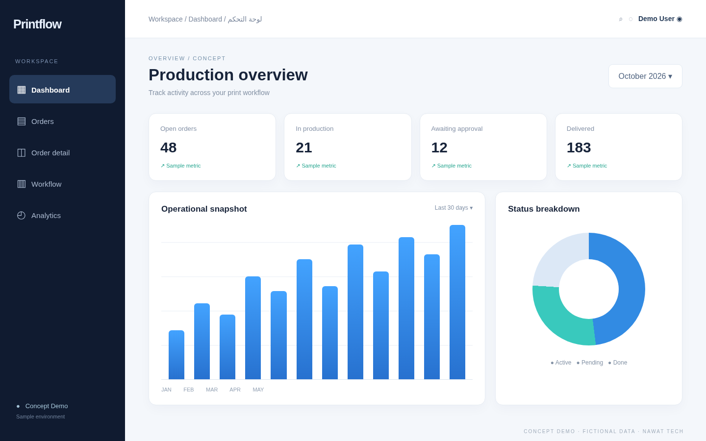 معاينة تصميم Printflow